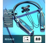 New Bluetooth Earphones Wireless Headphones Magnetic Sport Neckband Neck-hanging TWS Earbuds Wireless Blutooth Headset with Mic