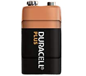 Pila de petaca duracell plus mn1604/ 9v/ alcalina