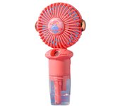 Mini ventilador de mano recargable por USB, Humidificador portátil, Enfriador de niebla, ventilador de pulverización de refrigeración para el hogar, la Oficina y el dormitorio, nuevo modelo.