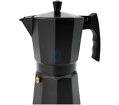Cafetera Italiana de Aluminio con Pomo de Mango Ergonómico