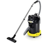 Kärcher 1.629-731.0 Aspirador en seco y de Ceniza AD 4 Premium 600W, 17L, 600 W, 220 V, Negro/Amarillo