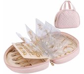 Carpeta de anillas para guardar Joyas de viaje with Bolsa para Joyas, Bolsa transparente with Cremallera