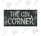 Putuo Decor-Gin Signs Wooden Wall Plaque, Wood Plaque for Door Hanging, Home Decor, Bar, Pub, Wall Decoration