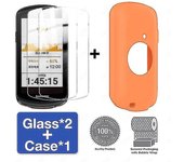 Estuche protector + Vidrio Templado para Garmin Edge 1040 GPS Bicicleta orden Pantalla Protección Fil