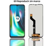 For Motorola Moto G9 Play lcd display with frame touch Panel screen for Moto G9 play g9play e7 Plus lcd