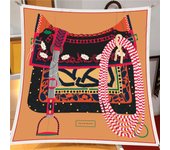 Brand Design Twill Print Silk Scarf Women Luxury Hairband Neckerchief Shawls Bandanna Headband Foulard Ribbon Square Scarves