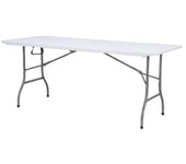 Dupi Mesa Plegable HY-Z180A - 180 cm - Cierre de Seguridad - Pies Antideslizantes - Muebles y Electrodomesticos Contreras