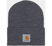 Gorro Gris Carhartt Acrylic Watch Hat Dark Grey Heather
