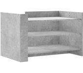 vidaXL Mesa de centro madera de ingeniería 80x50x50 cm Blanco, Negro, Roble Sonoma Mesita de Salón o Comedor o Auxiliar Mesa de Café Meuble Salón