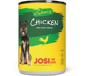JOSI DOG ALIMENTO HUMEDO CON POLLO EN SALSA 12X415GR