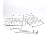 Freidora de Aire Caliente Accesorios para Cosori Dual BlazeTwinFry XXL 10L, Lent para freidora Cosori 10L, Molde de silicona para freidora de Aire Caliente, codiador para Ninja Foodi Flexdrawer