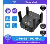 WIFI6 AX3000 Gigabit Wireless Repeater Router Dual Band 2.4/5Ghz Signal Booster 4 High-gain Antenna Long Range Amplifer for Home
