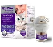 FELIWAY OPTIMUM difusor + recambio para gatos de 48ml - Difusor para casa para gatos estresados