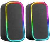Altavoces con Bluetooth Mars Gaming MS-OM/ 20W/ 2.0