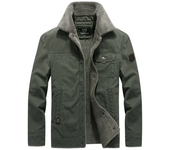 2024 Outdoor Casual Jacket For Men Plus Fleece Slim-Fit Fashion Coat High Quality Design Streetwear Jacket For Men Outwear Male