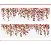 6Style 1Roll/bag floral green grass vine themed tape DIY handbook scrapbook photo frame journal card glass bottle decoration