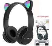 Auriculares Inalámbricos Para Niños Con Luz De Flash Y Micrófono Headset Estéreo Para Música Y Juegos Regalo Para Niñas Y Niños