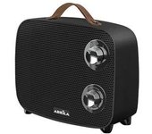 FABRILAMP Termoventilador Cerámico PTC Córcega Negro 1500W