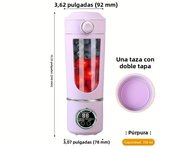 Portable Juicer Cup 700ML Large Capacity 12-Leaf Blade Powerful Motor Fast Stirring Blender Mixer Outdoor Mixing Cup