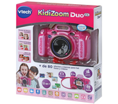Camara de fotos digital Kidizoom Rosa Duo DX 10 en 1 Pantalla 2,4" 5 megapíxeles 9x16,5x6 cm (Vtech 80-519957)