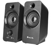 Altavoces Ngs Sb350 - Conector Usb/3,5 Mm · 12 W · Pc/Laptop · Negro