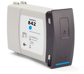 Compatible hp 842c / c1q54a cyan cartucho de tinta pigmentada para hp pagewide xl 8000