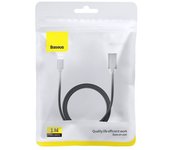 Baseus airjoy series usb 3.0 extension cable 1m, black (b00631103111-00)