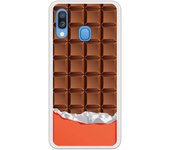 Funda original compatible con Samsung Galaxy A20E - Tableta Choco con leche