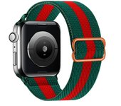 Strap for Apple watch band 49mm 44mm 40mm 45mm 41mm 42mm 38mm Adjustable Elastic Nylon bracelet iWatch series 8 se 7 6 5 9 Ultra