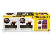 Cápsulas café Nescafé Dolce gusto Pack 3 ( 2 Espresso Intenso + 1 Doppio Espresso) Total 48 cápsulas