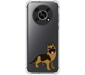 Funda Silicona Antigolpes para Honor Magic 4 Lite diseño Perros 03 Dibujos