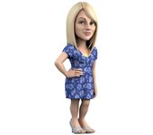 Figura Minix Penny Big Bang Theory 12cmFigura  Coleccionable - Idea de Regalo- Mercancia Oficial - Juguetes para Niños y Adultos - Movies Fans - Muñeco para Coleccionistas y Exposición