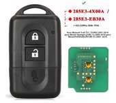 jingyuqin Keyless Remote key 433MHz ID46/4D60 for Nissan X-trail Qashqai Pathfinder Micra NV200 285E3-4X00A /EB30A/ AX605/BC00A