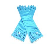Children Princess Long Gloves Girl Birthday Party Wedding Elsa Anna Accessories Cinderella Belle Sofia 11 Colors Long Finger Set