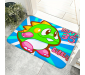 1pc Cartoon Bubble Bobble Game Floor Mat Floor Mat Anti-Slip Kitchen Bedroom Handmade Tufted Rug Carpet