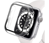 Tempered Glass+cover For Apple Watch Accessories 45mm 41mm 44mm 40mm 42mm Screen Protector Apple watch Case serie 9 4 5 6 SE 7 8