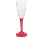 MONOUSO | Copa Reutilizable PS Pie Coral Cava 120ml 2P (20 Uds)