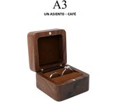 Wood Jewelry Box Wedding Ring Box Earring Rings Organizer Box Gift Package Case Portable Jewelry Organizer
