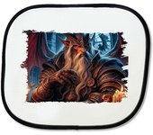 MERCHANDMANIA PARASOL mago dragon mundo fantasia serie pelicula videojuego sunshield coche