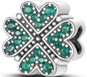 LAZA 1PC Silver Plated Charm Perfume Sun Moon Beads Fit Original Bracelet DIY Woman Jewelry