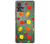 Funda Silicona Antigolpes para Motorola Edge 30 Fusion 5G diseño Frutas 01 Dibujos