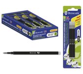 SET 3 UNIDADES RECAMBIO BOLIGRAFO BORRABLE NEGRO BISMARK 327533