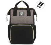 Bolsa de pañales para Bebe, mochipa impermeable de moda para Mamá, maternidad, mochila para Mamá, cambiador de pañales para Bebe, bolsas de Lactancia para Mamá
