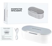 Esterilizador Multifuncional Con Aromaterapia Y Luz UV Para Joyería Gafas Y Teléfonos Caja De Desinfección Recargable Sin Químicos Pelisroos