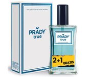 3 UNIDADES (2+1 Gratis) TRUE Eau de Toilette para hombre 90ml Prady Fragancia inspirada en otros perfumes Pour Homme Colonia