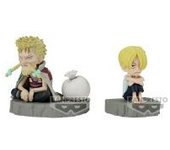Figura Sanji & Zeff World Collectable Stories One Piece 6cm