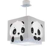 Lámpara de techo infantil Panda azul