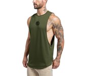 Fitness clothing sprots sleeveless shirt mens gym stringer tank top bodybuilding tanktop men cotton undershirt fashion vest