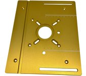 Set of 3 Router Table Insert Plate Wood Milling Flip Board Trimming Machine Engraving Auxiliary Tool Woodworking Benches