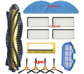 Hepa Filter Side Brush for CONGA EXCELLENCE 990 for Ecovacs Deebot N79S N79 Eufy RoboVac 11 11C Brush Cover  Primary Filter